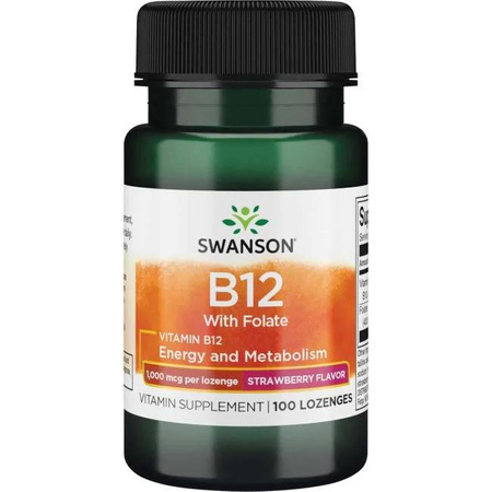 Witamina B-12 1000mcg 100 do ssania - suplement diety