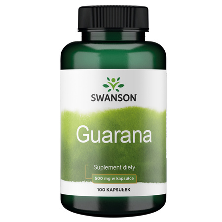 Guarana 500mg 100kaps - suplement diety