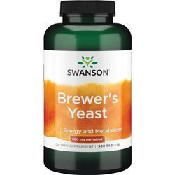 Brewer's Yeast 500mg 500tabs - suplement diety