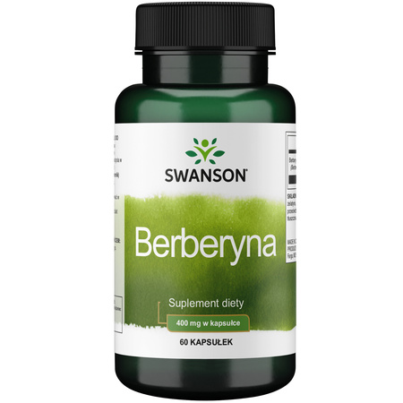 Berberyna 400mg 60kaps - suplement diety