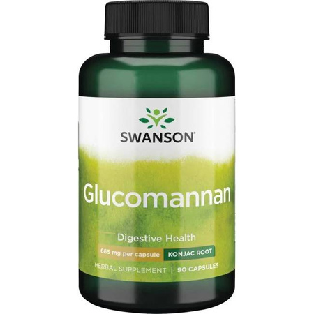Glucomannan 665mg 90 kaps - suplement diety