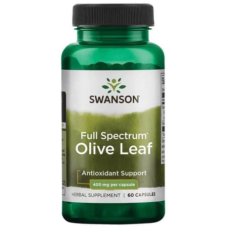 Full Spectrum Olive Leaf 400mg 60kaps - suplement diety