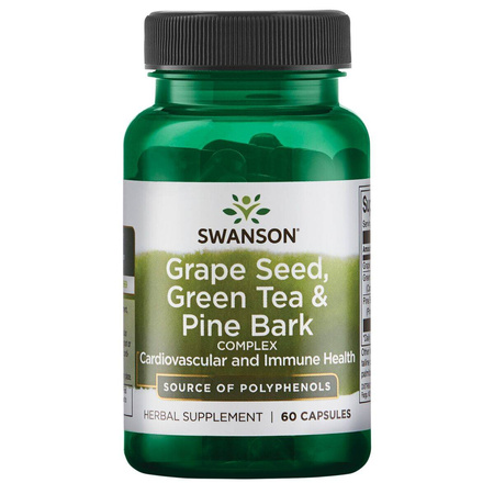 Grape Seed, Green Tea & Pine Bark Complex - suplement diety