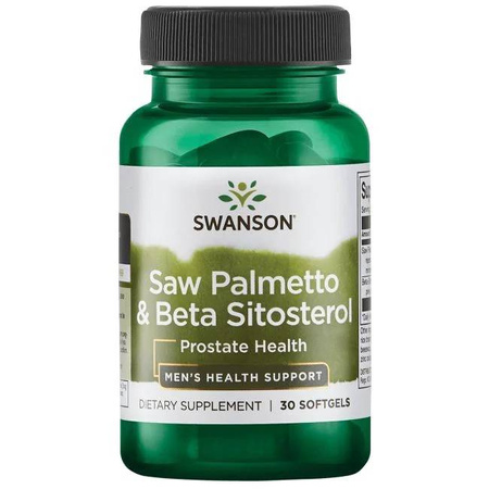 Saw Palmetto & Beta-Sitosterol - suplement diety