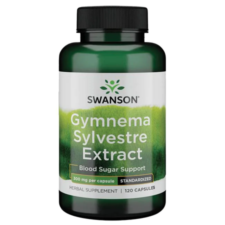 Gymnema Sylvestre Extract 300mg 120 kaps - suplement diety