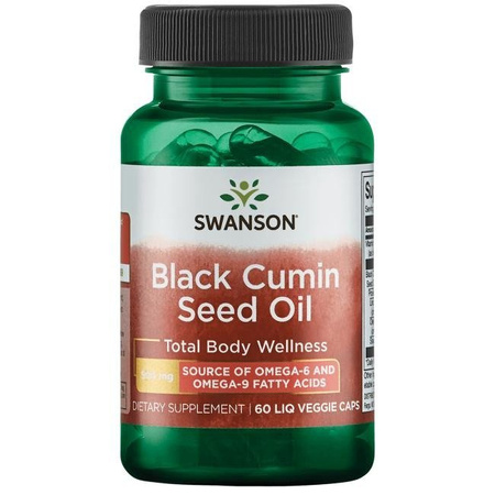 Olej z nasion czarnego kminu 500mg 60kap - suplement diety