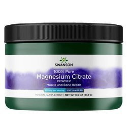 Cytrynian magnezu 100% czystości 244g - suplement diety