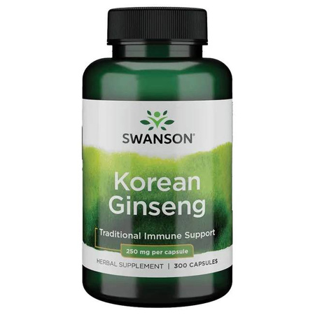 Ginseng - Żeń-Szeń 250mg 300 kaps - suplement diety