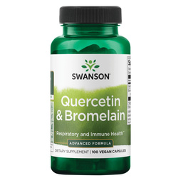 Kwercetyna i Bromelina 100 kaps - suplement diety