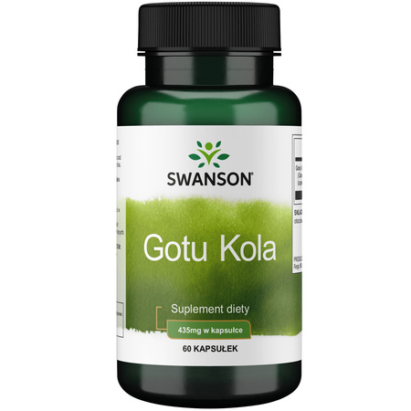 Gotu Kola 435mg 60 kaps - suplement diety