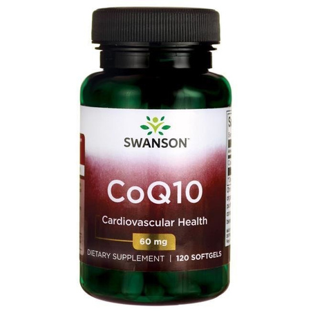 Koenzym Q10 60mg 120 kaps żelowych - suplement diety