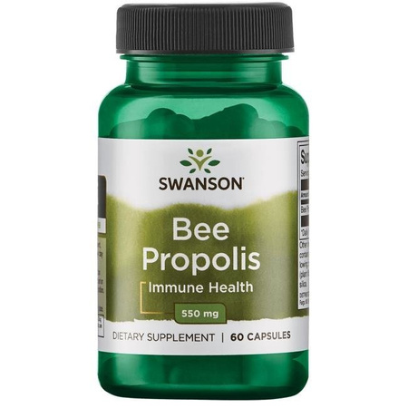 Bee Propolis 550mg 60 kaps - suplement diety