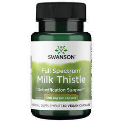 Full Spectrum Milk Thistle 30kaps - suplement diety