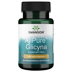 AjiPure glicyna 500mg 60kaps - suplement