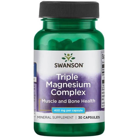 Triple Magnesium Complex 30 kaps - suplement diety