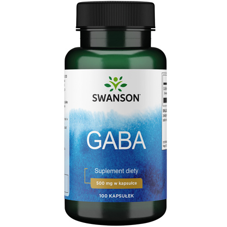GABA 500mg 100 kaps - suplement diety