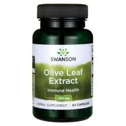 Olive Leaf Extract 500mg 60 kaps - suplement diety