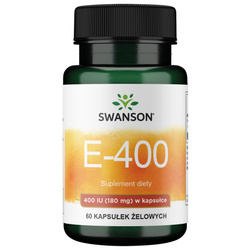 Witamina E 400IU 60kaps - suplement diety