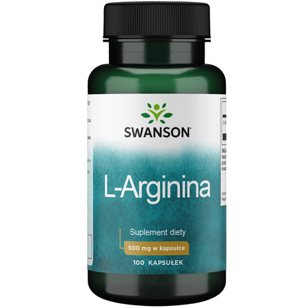 L-Arginina 500mg 100kaps - suplement diety