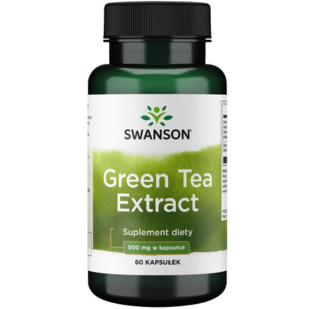 Green Tea Extract 500mg 60kaps - suplement diety