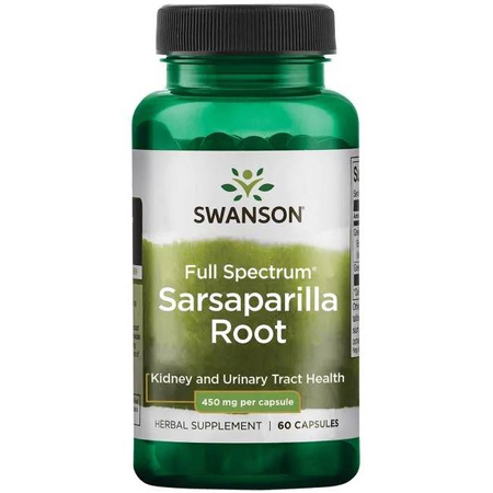 Sarsaparilla (Kolcorośl) 450mg 60kaps - suplement diety