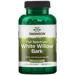 White willow bark 400mg 90kaps - suplement diety