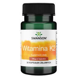 Witamina K2 100mcg 30 kaps - suplement diety