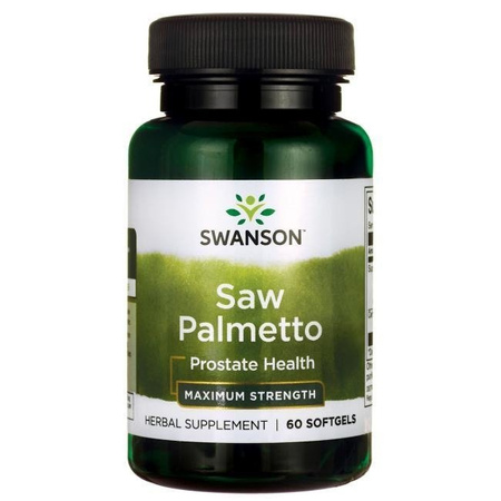 Saw Palmetto extract 320mg 60sgels - suplement diety