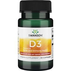 Witamina D-3 1000IU 30kaps - suplement diety