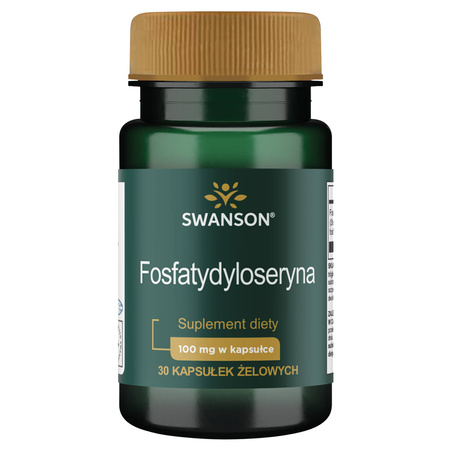 Fosfatydyloseryna 100mg 30kaps - suplement diety