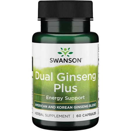 Dual Ginseng Plus 60 kaps - suplementy diety