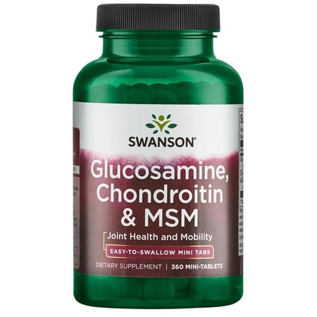 Glukozamina / Chondroityna / MSM mini 360tabs - suplement diety