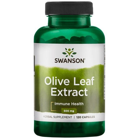 Olive leaf Extract 500mg 120 kaps - suplement diety