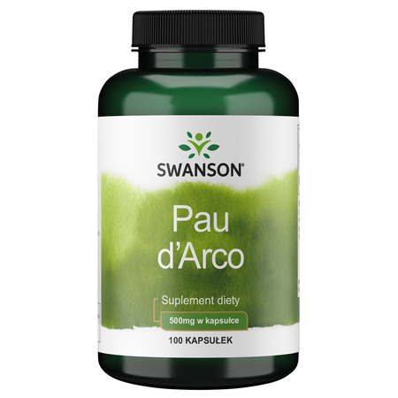 Pau d'Arco 500mg 100 kaps - suplement diety