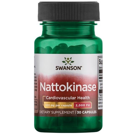 Nattokinaza 100mg 2000 FU 30 kaps - suplement diety