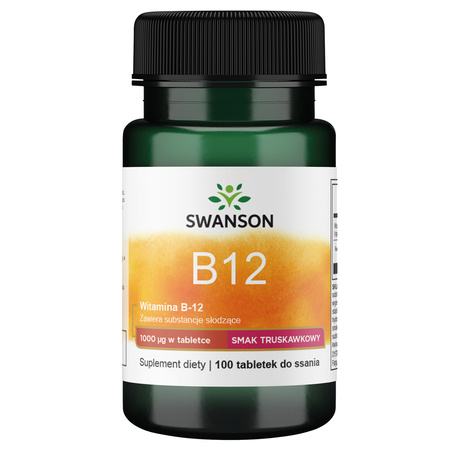 Witamina B-12 1000mcg 100 do ssania - suplement diety
