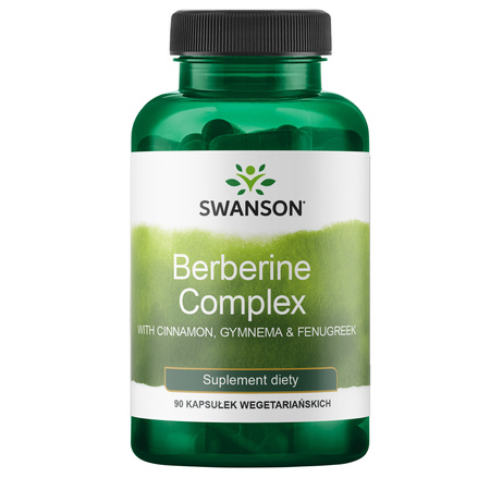 Berberyna kompleks 90 kaps - suplement diety