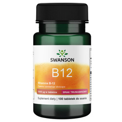 Witamina B-12 1000mcg 100 do ssania - suplement diety