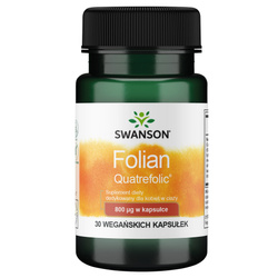 Folian Quatrefolic 800mcg 30kaps - suplement diety dla kobiet w ciąży