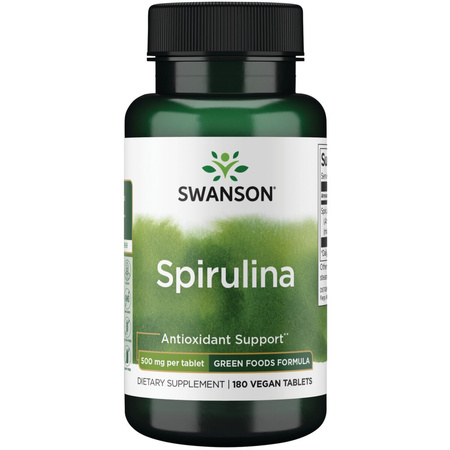Spirulina 500mg 180tab - suplement diety