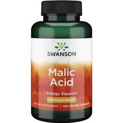 Kwas jabłkowy 600mg 100kaps - suplement diety