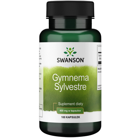 Gymnema Sylvestre 400mg 100 kaps - suplement diety