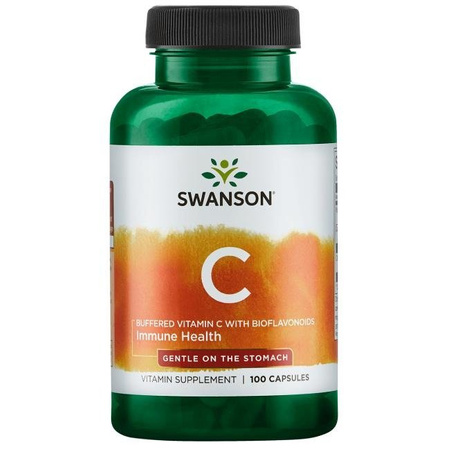 Witamina C500 buforowana z bioflawonoidami 100kaps - suplement diety