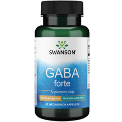 GABA forte 750mg 60kaps - suplement diety