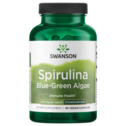 Spirulina standaryzowana 90 kaps - suplement diety