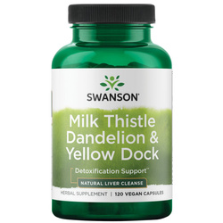 Milk Thistle, Dandelion & Yellow Dock - suplement diety