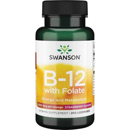 Witamina B-12 1000mcg 250 do ssania - suplement diety