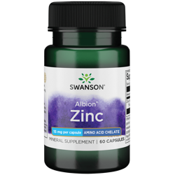 Albion Chelat Cynku 15mg 60kaps - suplement diety