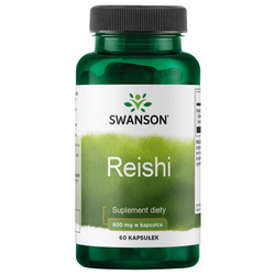 Reishi 600mg 60 kapsułek - suplement diety