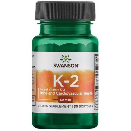 Witamina K2 50mcg 30kaps - suplement diety